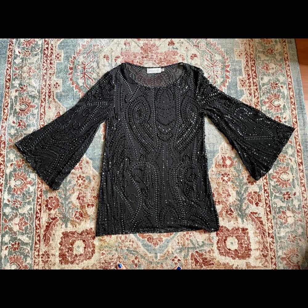 Shakuachi Beaded Dress or Blouse